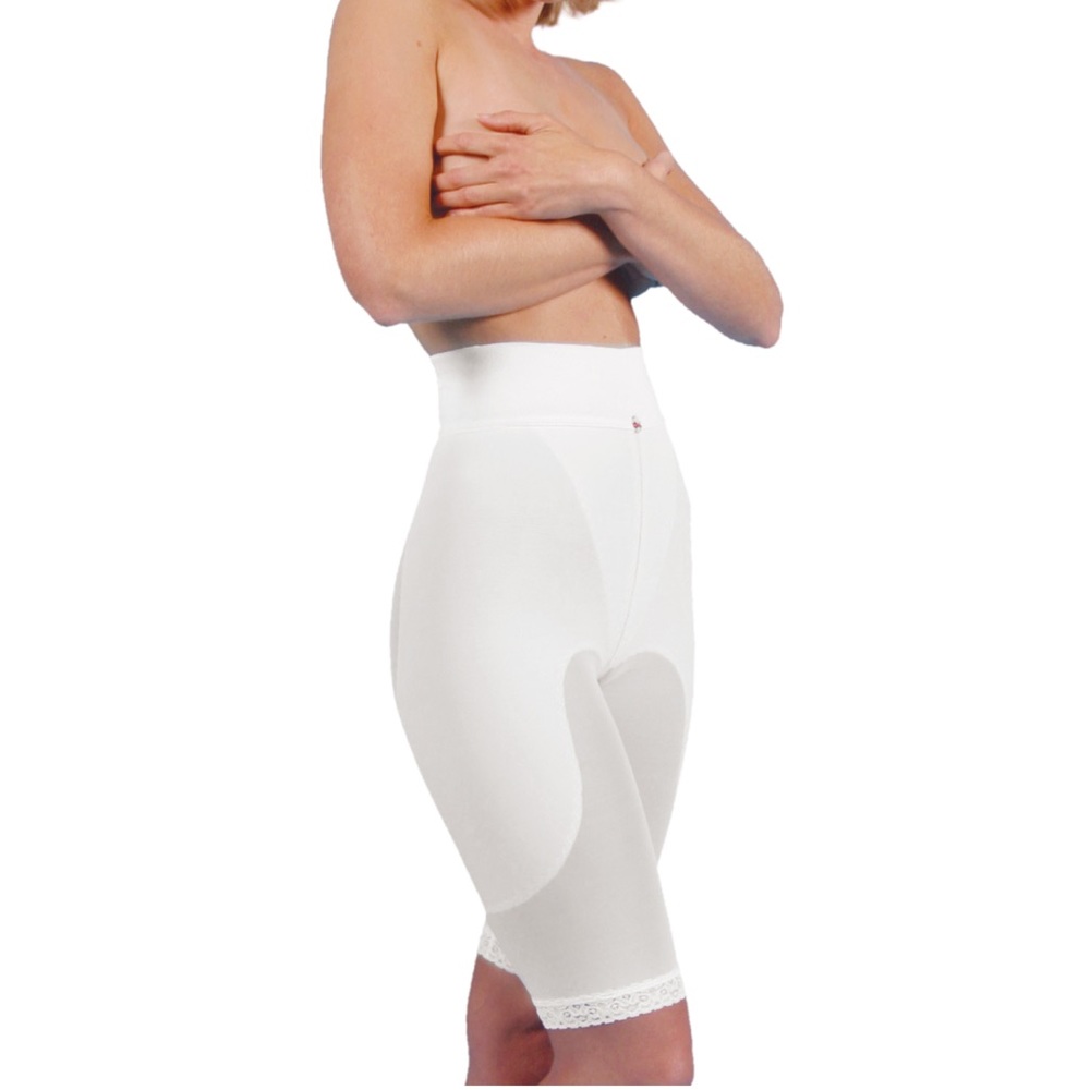 NWOT:Design Veronique Non-Zippered Above-Knee Girdle (style 1453; size XL)